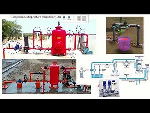 Micro Irrigation system || Compents of sprinker irrgation system || Part - 2