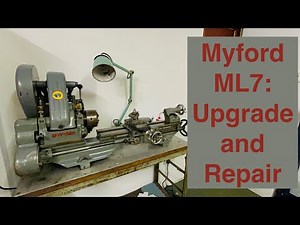Myford ML7: Upgrades and Repairs. New belts, new oilers, a leadscrew handwheel plus a lamp fix!