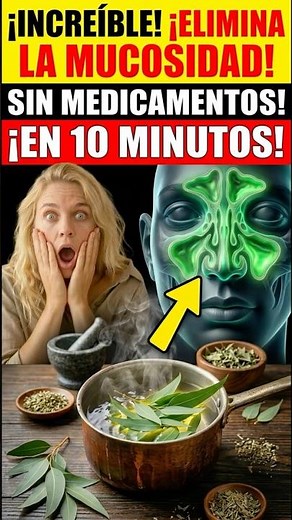 Adiós Sinusitis | El Truco del Vapor que Funciona en 10 Minutos