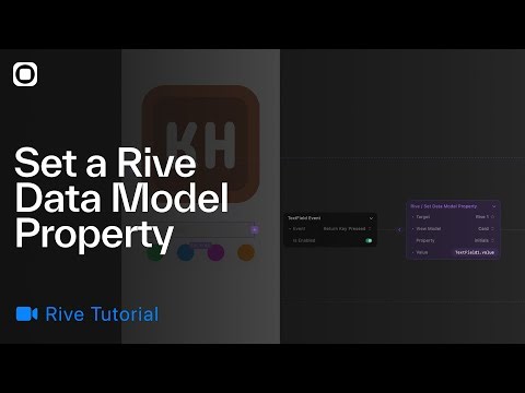 Rive Data Binding in Play: Set Data Model Property (Part 2)
