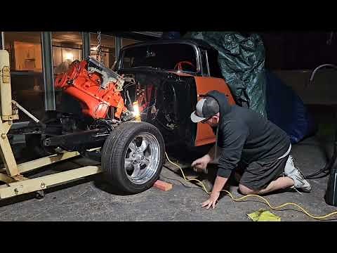 1955 Chevrolet Convertible 265 Engine installed 👍