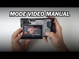 Cara Ubah Mode Kamera A6000 ke Mode Video Manual - Manual Exposure Iso Shutter Aperture