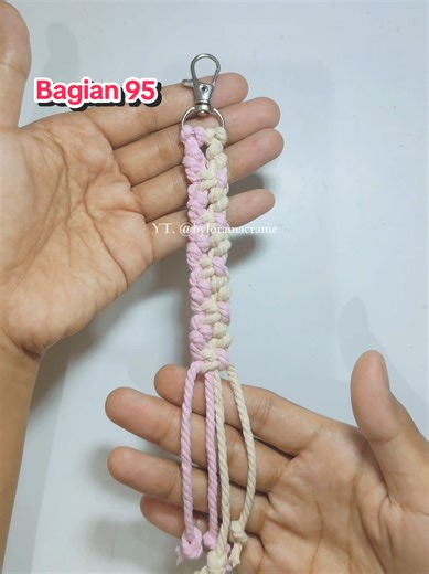 DIY Macrame Keychain for Beginners