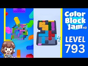 Color Block Jam Level 793 Solution Walkthrough