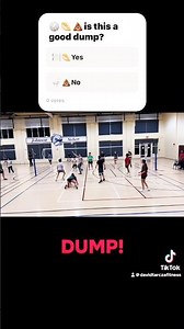 🏐Working on dumps in the (front middle)setter position. 🍽️🥟💩🚽#volleyball #volleyballmatch