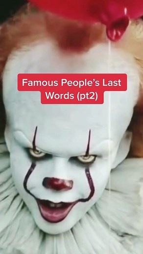 Creepy Clown Last Words: Bob Marley's 'Money Can't Buy You Life'