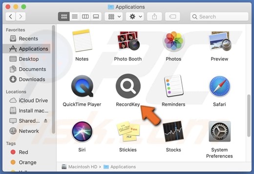 RecordKey Adware (Mac)