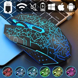 [Hot Item] 2.4G Rechargeable Bluetooth Wireless Gaming Mouse for PC Computer Gamer Laptop