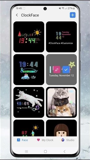 How to Create a Unique Clock on a Samsung Galaxy Phone