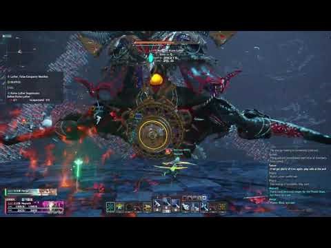 PSO2:NGS "Malignant Ruine Luther" Day 1 Clear. German Arks x Legacy (14:08)
