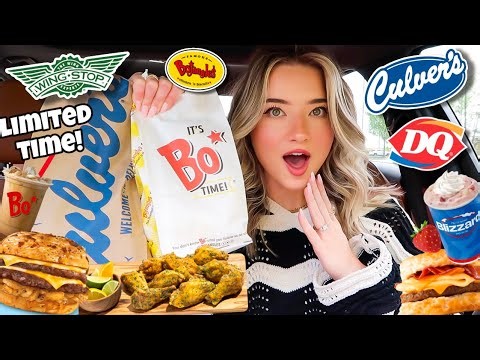 Eating Only LIMITED TIME FAST FOOD ITEMS For 24 HOURS!!