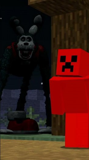 BON THE RABBIT Addon Analog Horror for Minecraft #addon #mod #mcpe #analoghorror