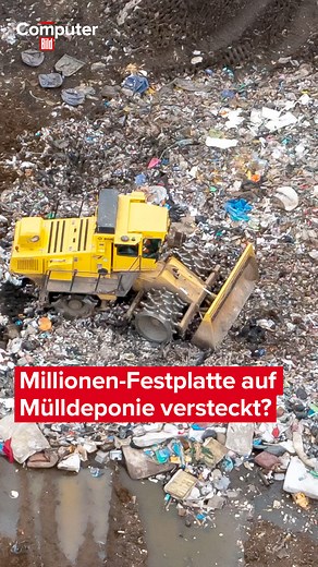 Wird er seine 8.000 Bitcoins wiederfinden? 💸🔎 #technews #bitcoin | COMPUTER BILD