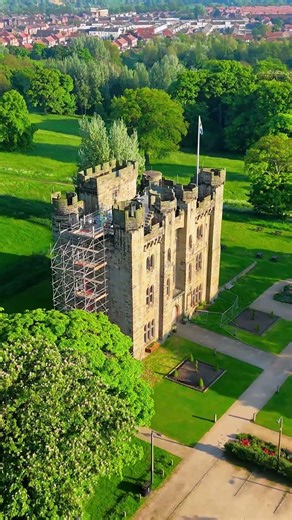 Is this England's Most Haunted Castle? 👻 The Cauld Lad #Sunderland #Ghost #UK #Drone