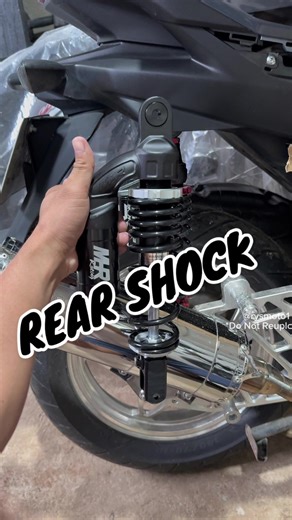 MHR Rear Shock Installation for Aerox and Nmax