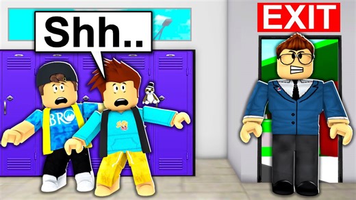 Ditching school in Roblox Brookhaven went too far