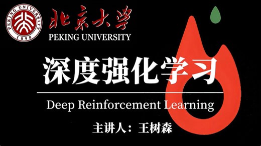 强推！2026最新【王树森强化学习】PyTorch 版！从 DQN/A2C 到 AlphaGo，保姆级讲解   可直接运行代码（机器学习 / 深度强化学习）