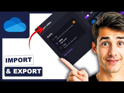 How to import and export videos using OneDrive in Clipchamp (Easiest Way)(2026 Guide)