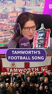'We've got a Wetherspoons.' Tamworth FC's football song has a few more additions. #tamworth #football #FACup | BBC Wolverhampton & Black Country