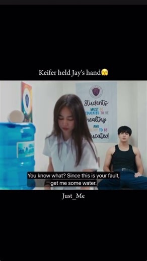 Keifer held Jay's hand||#angmutyangsectione||#philippinesdrama||