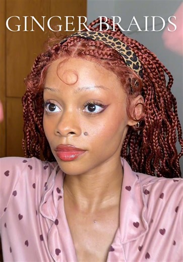 New Ginger Braids Hairstyle Alert! 💌