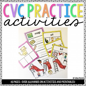 CVC Words Activities