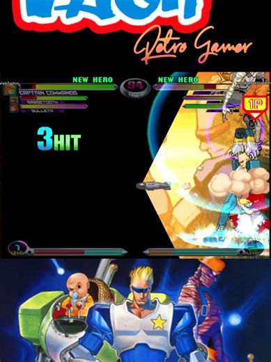 Captain Commando Power Team in Marvel vs. Capcom 2