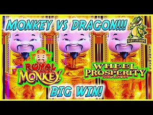 WILD FUN COMEBACK WINS!!! Wheel of Prosperity VS Gold Stacks 88 Royal Monkey! SHORT N SWEET!