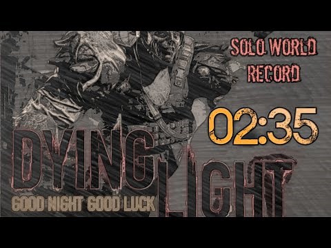 Dying Light: Prison Heist - Solo Speedrun OLD World Record (2:35) (Glitchless)