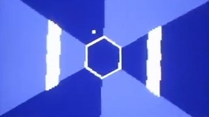 Super Hexagon ported to Commodore 64 with Micro Hexagon