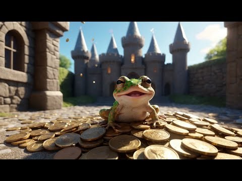 Mario Baby Toad Rolled Into a Pile of Coins | Kids Songs & Nursery Rhymes