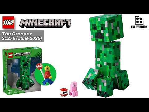 LEGO Minecraft The Creeper - 21276 Speed Build