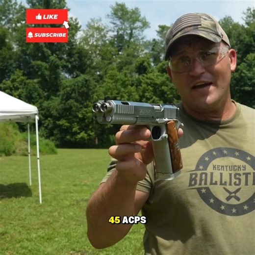 .45 ACP Pistols & Rounds | Educational Short #kentuckyballistic #bulletpower