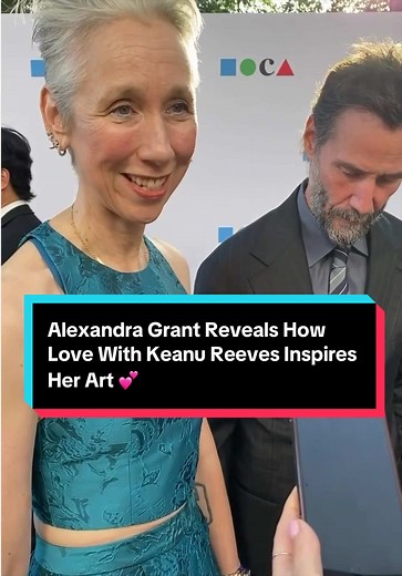 Alexandra Grant: How Love with Keanu Reeves Brightened Her Paintings