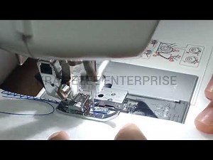 CARA PENGGUNAAN TAPAK JAHIT TEPI OVERLOCK