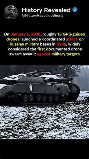The First Drone Swarm Attack Ever Recorded #shorts