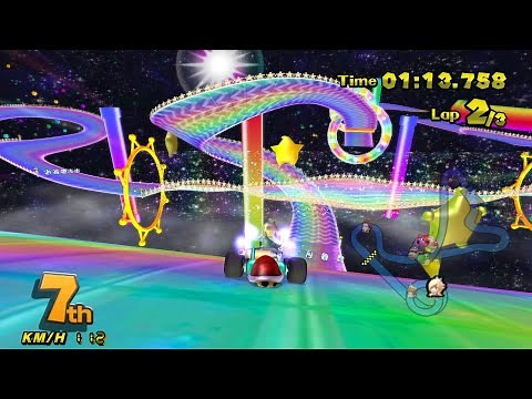Mario Kart Wii Deluxe 9.0 // Full Game 100% Walkthrough (All DS Courses 150cc)