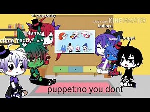 Minecraft five nights at freddy's react to funtime foxy meme's