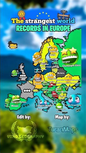 Collab with ‪@TuranMaps‬ strangest world records #geography#europe#map#mapping#fyp#mapper#fypviralシ