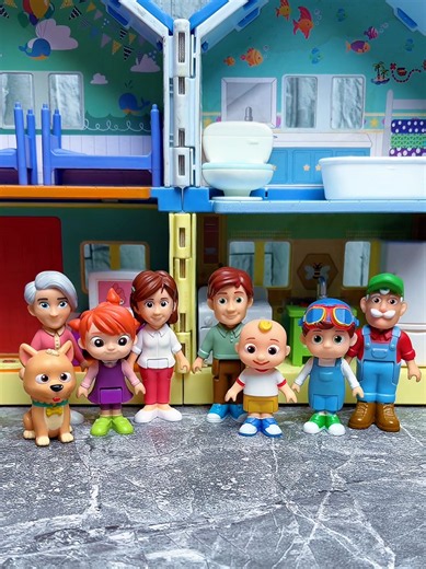 CoComelon JJ Big Family Toy: A Fun Playset for Kids