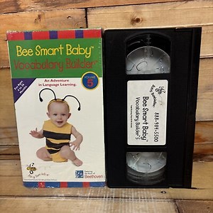 Bee Smart Baby Vocabulary Builder VHS VCR Video Tape Used Volume 5 | eBay