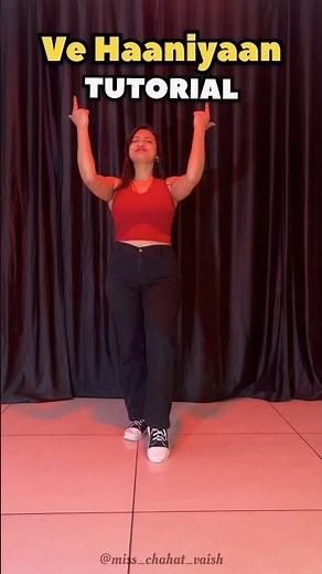 Ve Haaniyaan ~ Dance Tutorial | Chahat Vaish #dancetutorial
