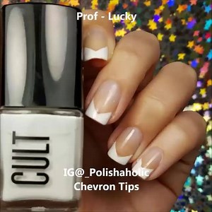 41K views · 128 reactions | Awesome chevron tip mani tutorial brought to you by @_polishaholic! <3 Get ready for Summer! Get $20 off $40 + Free shipping! Shop Now <3 https://goo.gl/29ugK5 Use Code: SUMMER | Cult Cosmetics | Facebook