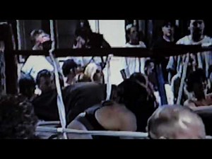 boxing the big woman