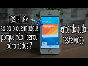 iOS 14.1 GM (OFICIAL) POR QUE não liberou para TODOS ? O QUE MUDOU? Saiba tudo neste vídeo .