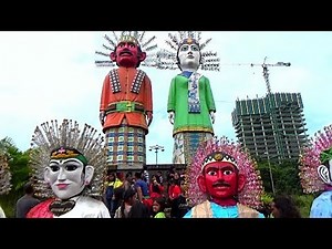 Ondel Ondel DI BAWAH Ondel Ondel RAKSASA | Paguyuban Ondel Ondel Se DKI