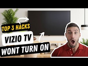VIZIO TV Wont Turn On? Fix It in 5 Minutes!