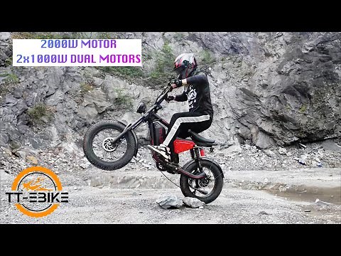 Explore More with Dual Power: TT-EBIKE 2000W Review – The Ultimate E-Bike for Every Terrain