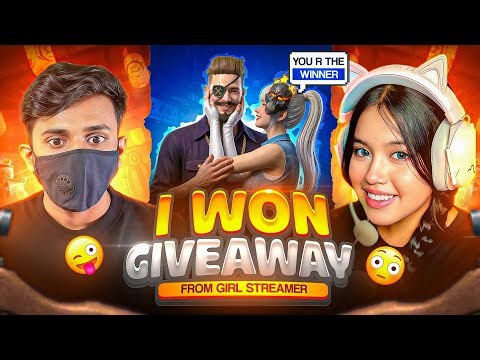 I Won 1 VS 6 in Girl Streamer Giveaway 😱 She Called Me Panel User – Garena Free Fire
