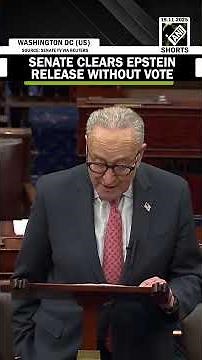 US Senate approves Epstein file release using rare maneuver that required no formal vote